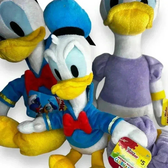 Disney Plush Set: Donald Duck and Daisy Duck - Picture 3 of 7